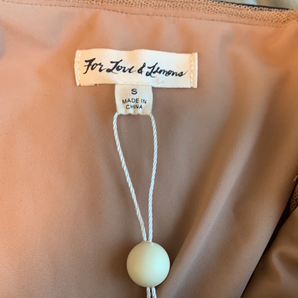 For Love and Lemons Temecula Black embroidered dress - Picture 3 of 5